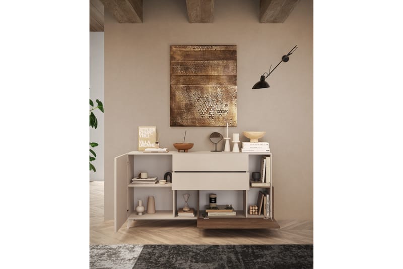 Monaco Skænk 181x42 cm - Messing - Opbevaring - Opbevaringsmøbler - Skænke & sideboards