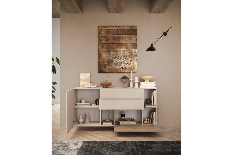 Monaco Skænk 181x42 cm - Messing - Opbevaring - Opbevaringsmøbler - Skænke & sideboards