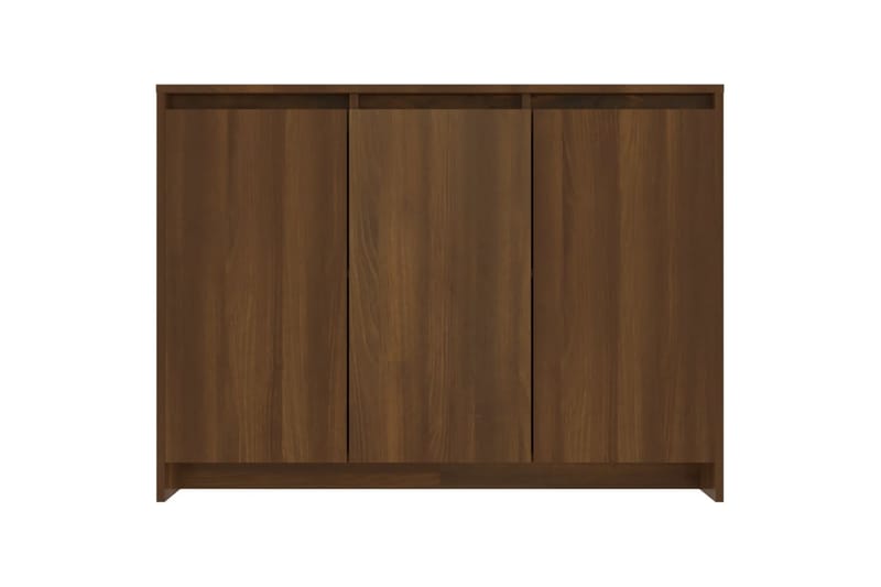 skænk 102x33x75 cm spånplade brun egetræsfarve - Brun - Opbevaring - Opbevaringsmøbler - Skænke & sideboards