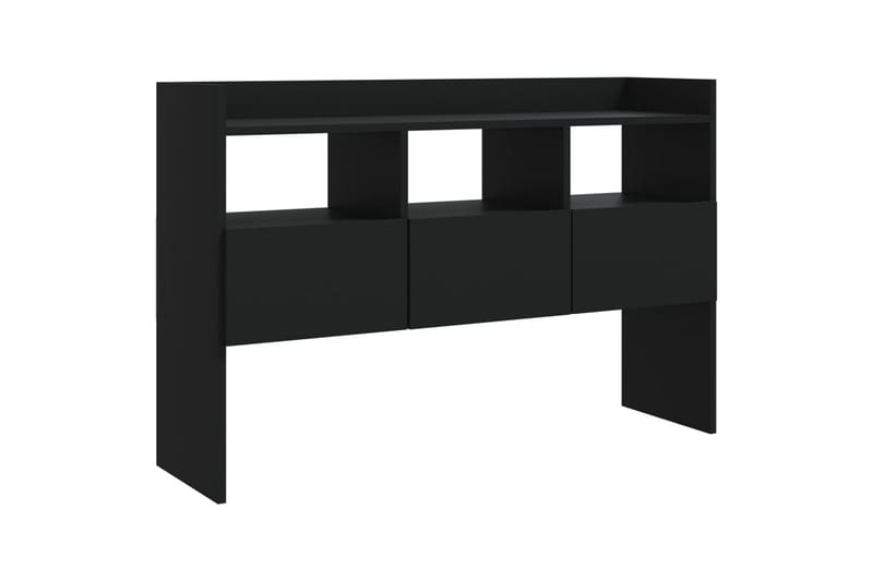 skænk 105x30x70 cm spånplade - Sort - Opbevaring - Opbevaringsmøbler - Skænke & sideboards