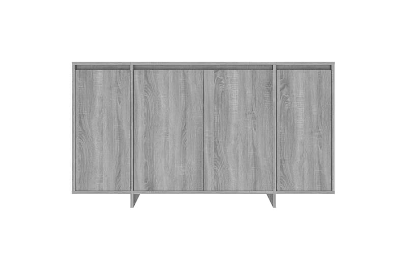 skænk 135x41x75 cm spånplade grå sonoma-eg - Grå - Skænke & sideboards