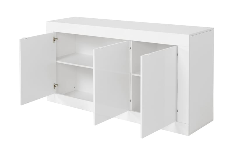 Basic Skænk 160 cm - Hvid - Opbevaring - Opbevaringsmøbler - Skænke & sideboards