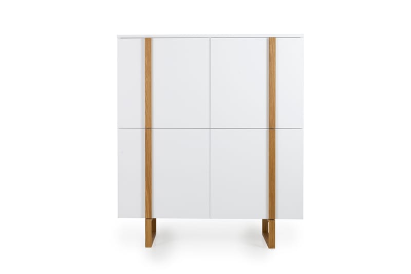 Birka Skænk 118x43 cm - Eg/Hvid - Opbevaring - Opbevaringsmøbler - Skænke & sideboards