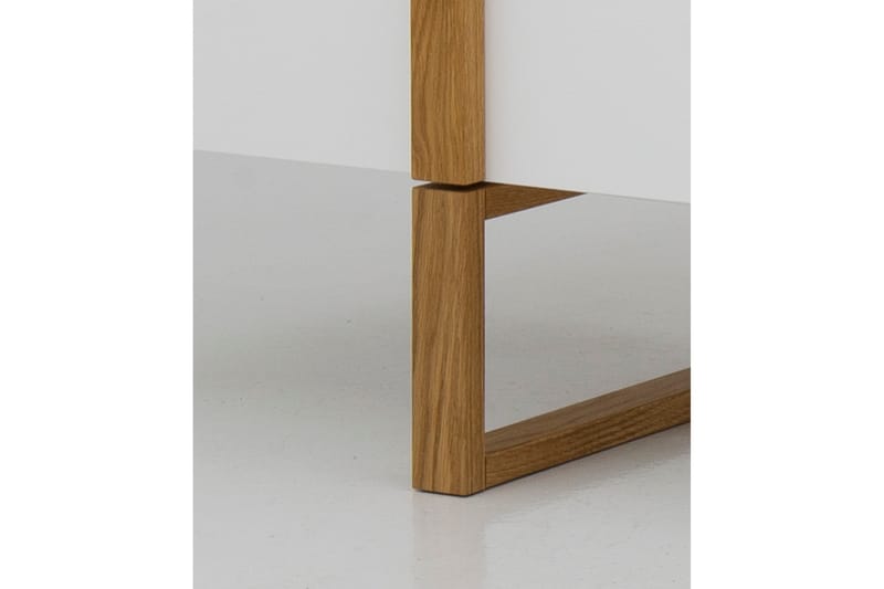 Birka Skænk 118x43 cm - Eg/Hvid - Opbevaring - Opbevaringsmøbler - Skænke & sideboards