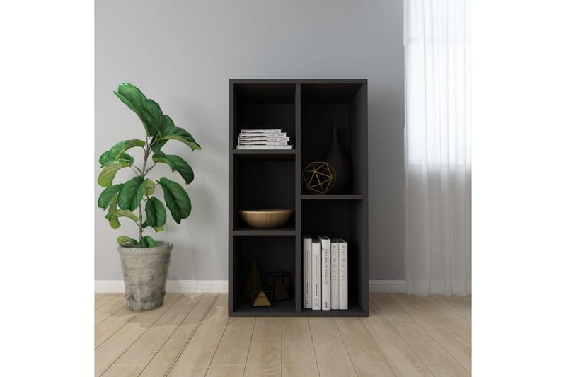 bogskab/skænk 45 x 25 x 80 cm spånplade sort - Opbevaring - Opbevaringsmøbler - Skænke & sideboards