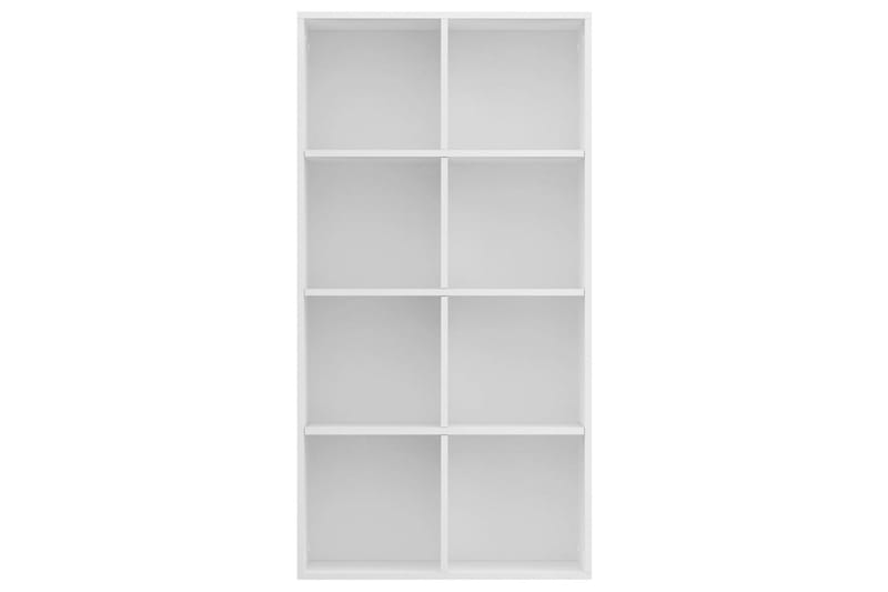 Bogskab/Skænk 66x30x130 cm Spånplade Hvid - Opbevaring - Opbevaringsmøbler - Skænke & sideboards