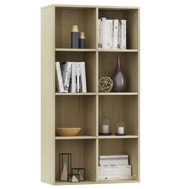 Bogskab/Skænk Sonoma-Eg 66 X 30 X 130 Cm Spånplade - Brun - Skænke & sideboards