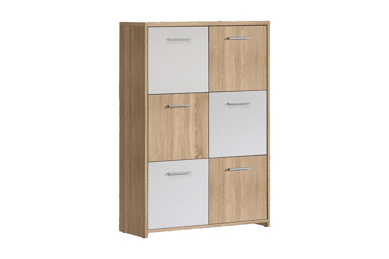 Cadgwith Skænk 77x113 cm - Brun / hvid - Opbevaring - Opbevaringsmøbler - Skænke & sideboards