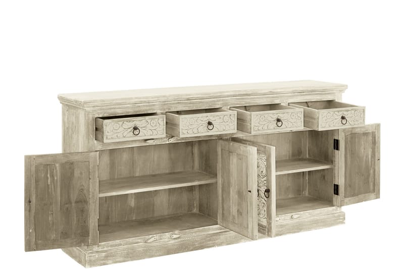 Cadmus Sideboard 179x40 cm - Cremehvid - Opbevaring - Opbevaringsmøbler - Skænke & sideboards