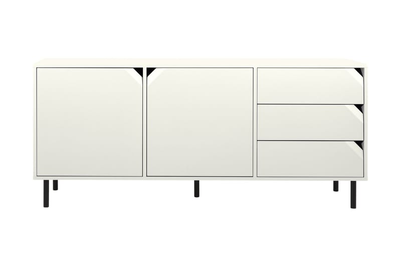 Corner Sideboard 176,5 cm - Hvid - Opbevaring - Opbevaringsmøbler - Skænke & sideboards