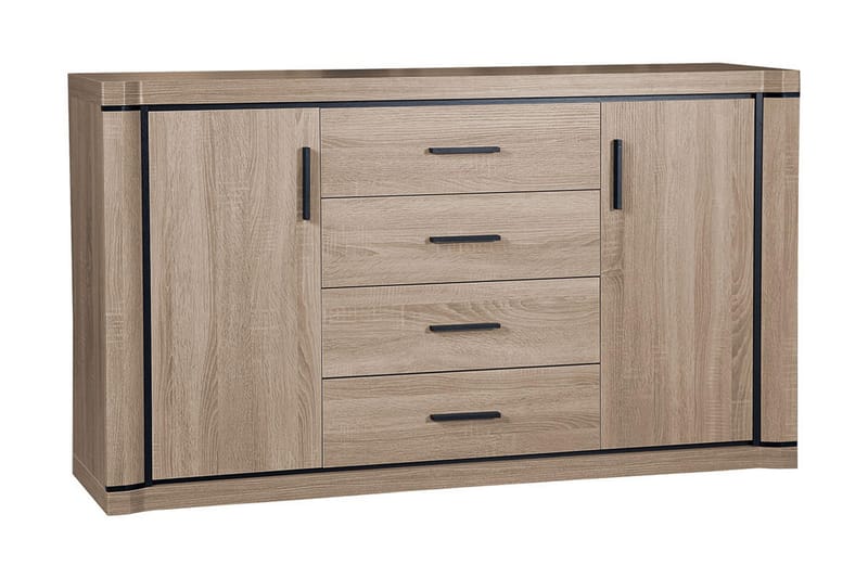 Dallas skænk 157x43,5x91 cm - Opbevaring - Opbevaringsmøbler - Skænke & sideboards