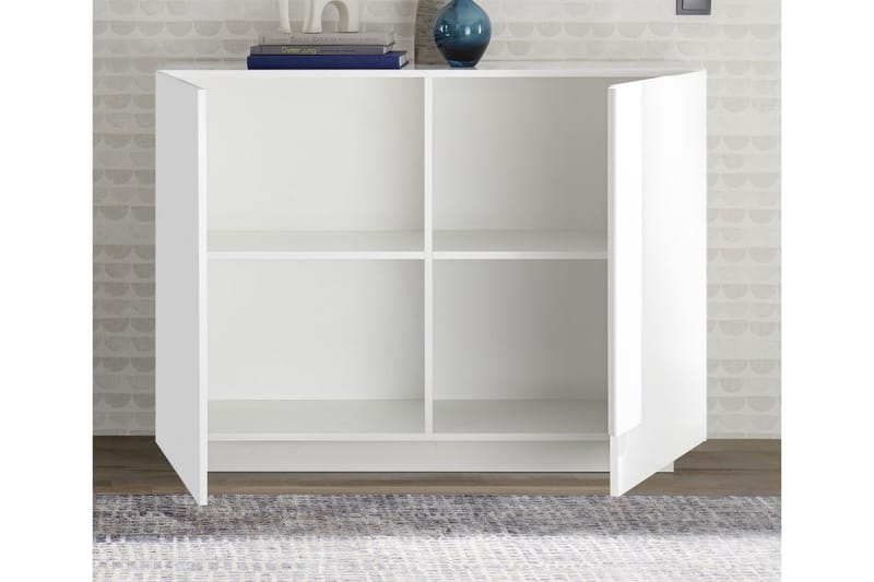 Helmund Sideboard 120 cm - Hvid - Opbevaring - Opbevaringsmøbler - Skænke & sideboards