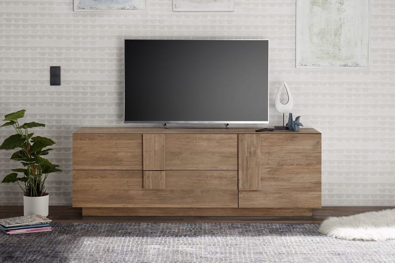 Helmund Sideboard 182 cm - Brun - Opbevaring - Opbevaringsmøbler - Skænke & sideboards