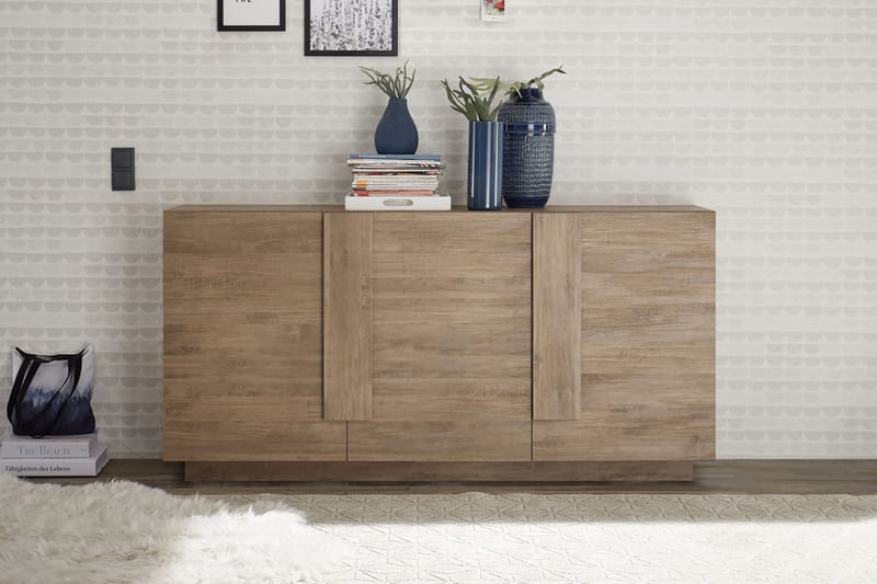 Helmund Sideboard 182 cm - Brun - Opbevaring - Opbevaringsmøbler - Skænke & sideboards