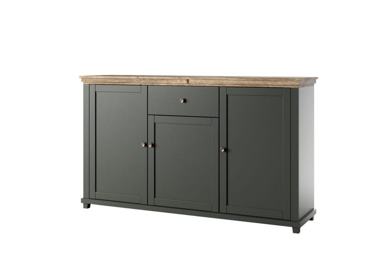 Ivreri Sideboard 42x160 cm - Khaki/Natur - Opbevaring - Opbevaringsmøbler - Skænke & sideboards