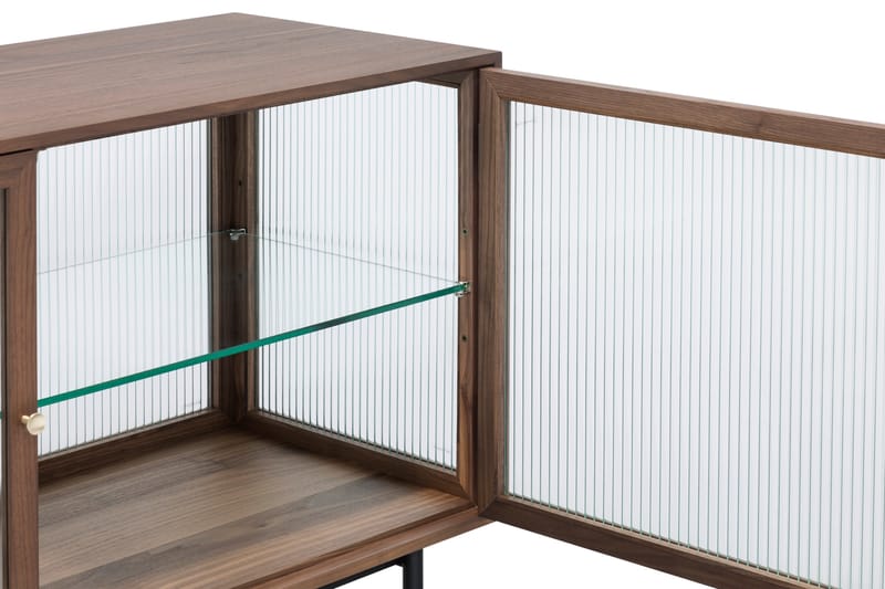 Jelric Sidebord 120 cm - Valnøddefarvet - Opbevaring - Opbevaringsmøbler - Skænke & sideboards