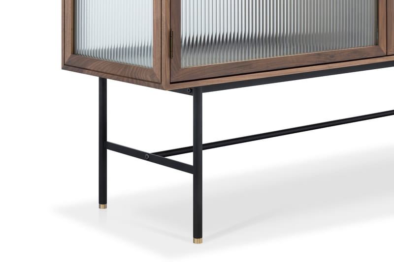 Jelric Sidebord 150 cm - Valnøddefarvet - Opbevaring - Opbevaringsmøbler - Skænke & sideboards