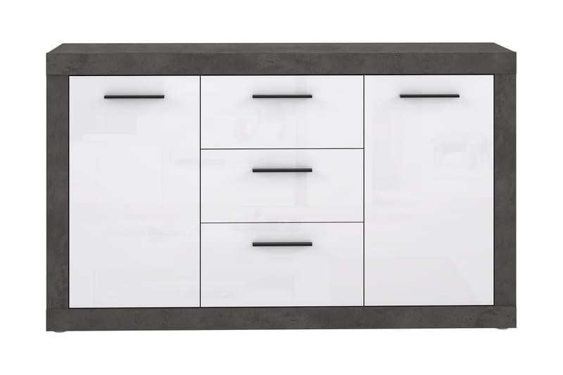 Kranea Sideboard 41x143 cm - Grå/Hvid - Opbevaring - Opbevaringsmøbler - Skænke & sideboards