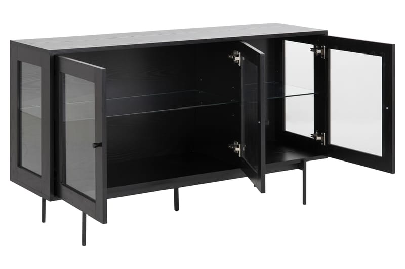 Mehoopany Skænk 40x140 cm - Sort - Opbevaring - Opbevaringsmøbler - Skænke & sideboards