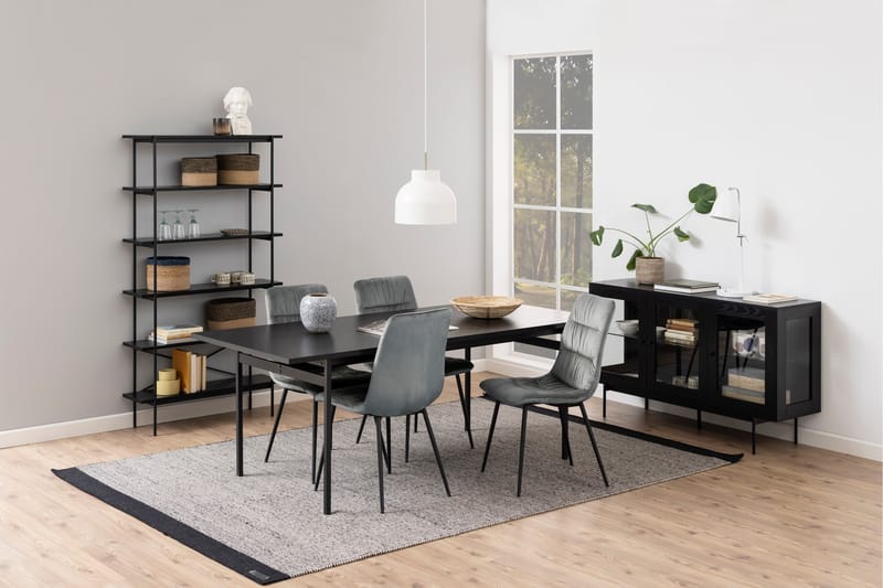 Mehoopany Skænk 40x140 cm - Sort - Opbevaring - Opbevaringsmøbler - Skænke & sideboards