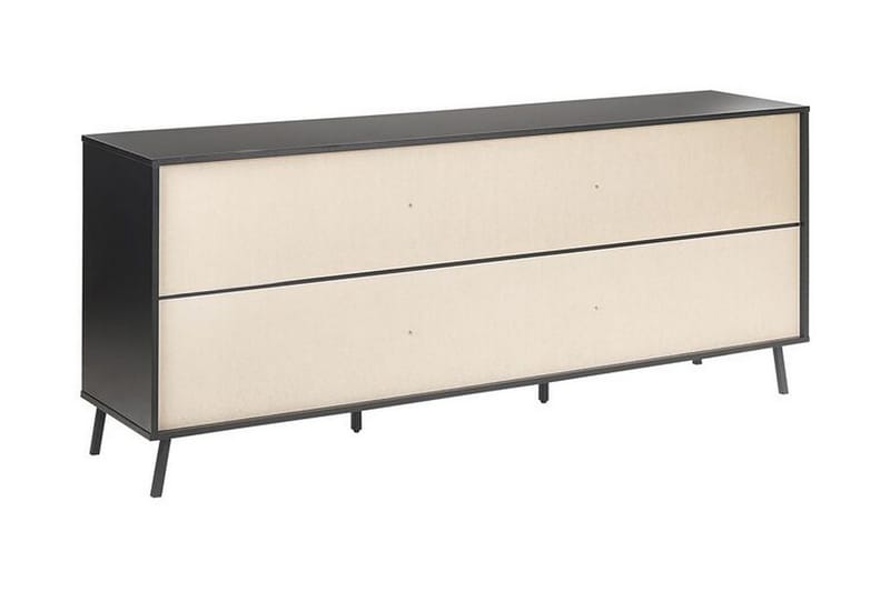 Rawcliffe Skænk 177x75 cm - Grå/Sort - Opbevaring - Opbevaringsmøbler - Skænke & sideboards