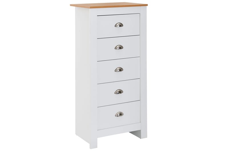 Seddik Sideboard 39 cm Rektangulær - Hvid/Natur - Opbevaring - Opbevaringsmøbler - Skænke & sideboards