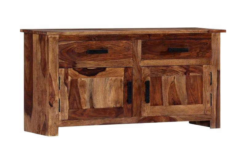 Skænk 100 X 30 X 50 Cm Massivt Sheeshamtræ - Brun - Opbevaring - Opbevaringsmøbler - Skænke & sideboards