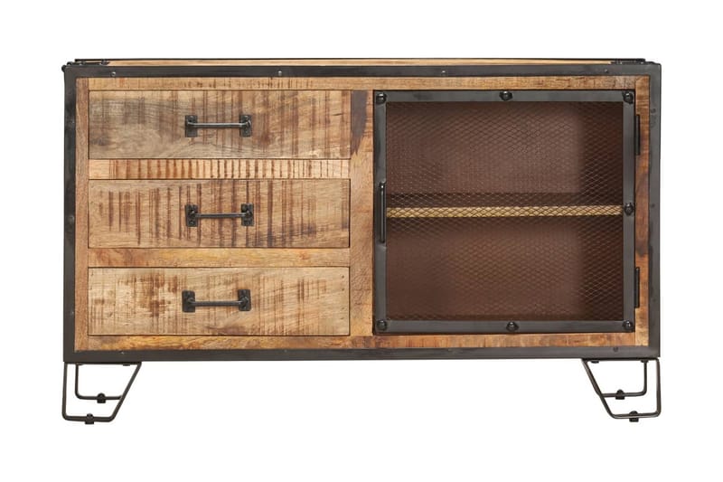 Skænk 100X31X60 cm Massivt Ru Mangotræ - Opbevaring - Opbevaringsmøbler - Skænke & sideboards