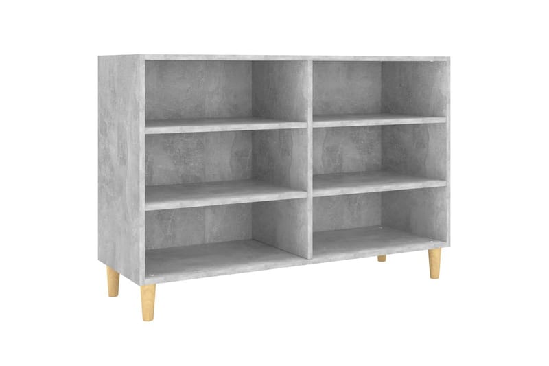 skænk 103,5x35x70 cm spånplade betongrå - Grå - Opbevaring - Opbevaringsmøbler - Skænke & sideboards