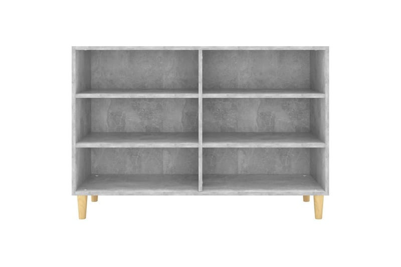 skænk 103,5x35x70 cm spånplade betongrå - Grå - Opbevaring - Opbevaringsmøbler - Skænke & sideboards