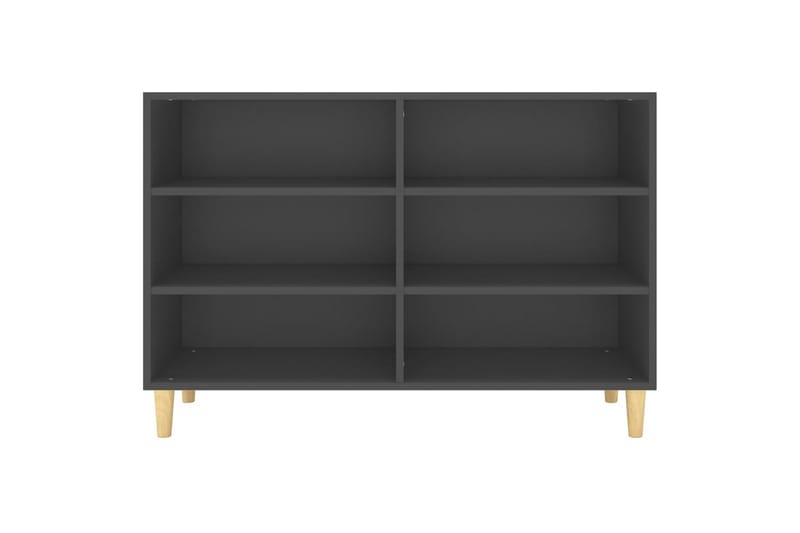 skænk 103,5x35x70 cm spånplade grå - Grå - Opbevaring - Opbevaringsmøbler - Skænke & sideboards