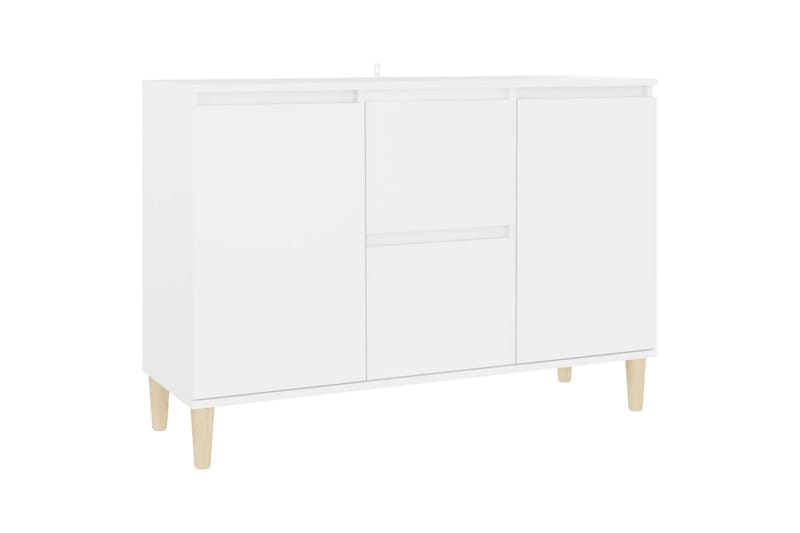 skænk 103,5x35x70 cm spånplade hvid - Hvid - Opbevaring - Opbevaringsmøbler - Skænke & sideboards