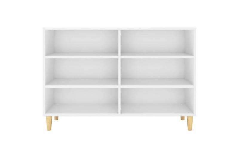 skænk 103,5x35x70 cm spånplade hvid - Hvid - Opbevaring - Opbevaringsmøbler - Skænke & sideboards