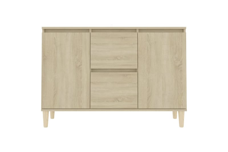 skænk 103,5x35x70 cm spånplade sonoma-eg - Brun - Opbevaring - Opbevaringsmøbler - Skænke & sideboards