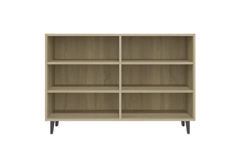 skænk 103,5x35x70 cm spånplade sonoma-eg - Brun - Opbevaring - Opbevaringsmøbler - Skænke & sideboards