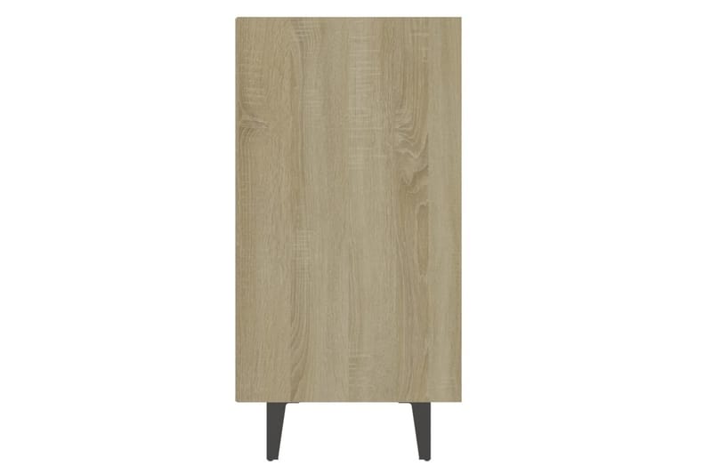 skænk 103,5x35x70 cm spånplade sonoma-eg - Brun - Opbevaring - Opbevaringsmøbler - Skænke & sideboards