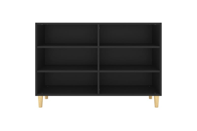 skænk 103,5x35x70 cm spånplade sort - Sort - Opbevaring - Opbevaringsmøbler - Skænke & sideboards