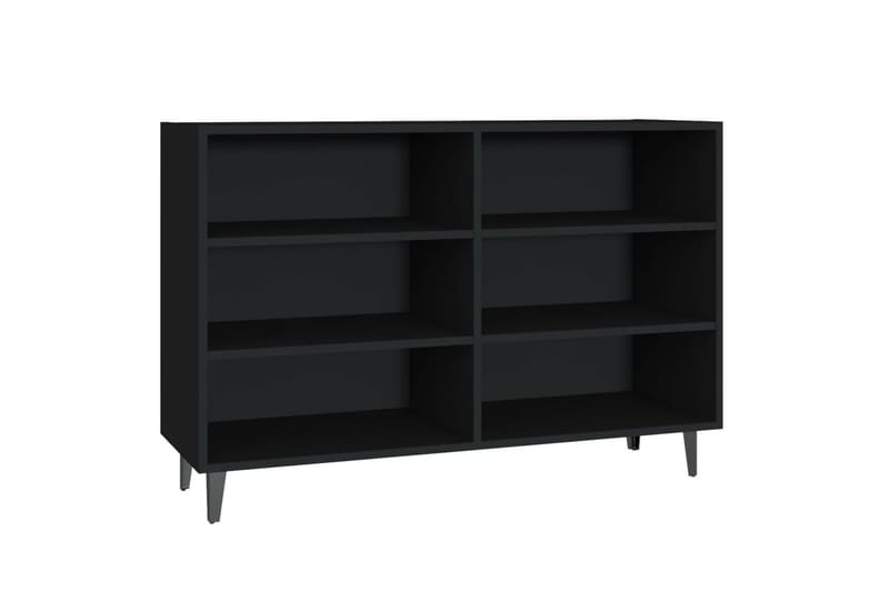 skænk 103,5x35x70 cm spånplade sort - Sort - Opbevaring - Opbevaringsmøbler - Skænke & sideboards