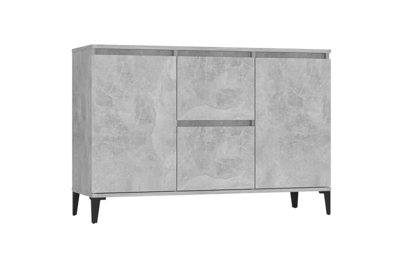 skænk 104x35x70 cm spånplade betongrå - Grå - Opbevaring - Opbevaringsmøbler - Skænke & sideboards