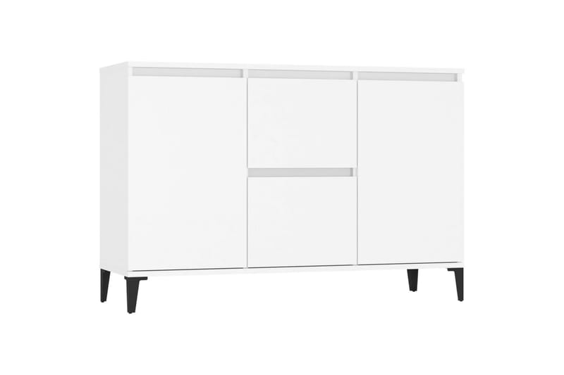 skænk 104x35x70 cm spånplade hvid - Hvid - Opbevaring - Opbevaringsmøbler - Skænke & sideboards