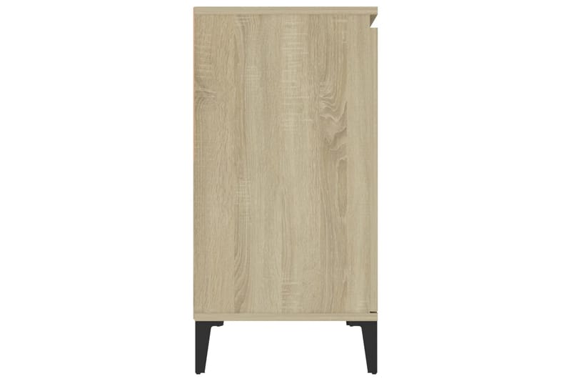 skænk 104x35x70 cm spånplade sonoma-eg - Brun - Opbevaring - Opbevaringsmøbler - Skænke & sideboards