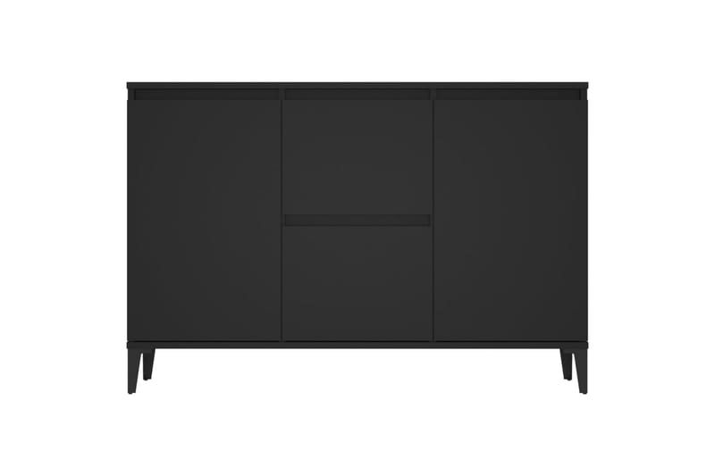 skænk 104x35x70 cm spånplade sort - Sort - Opbevaring - Opbevaringsmøbler - Skænke & sideboards