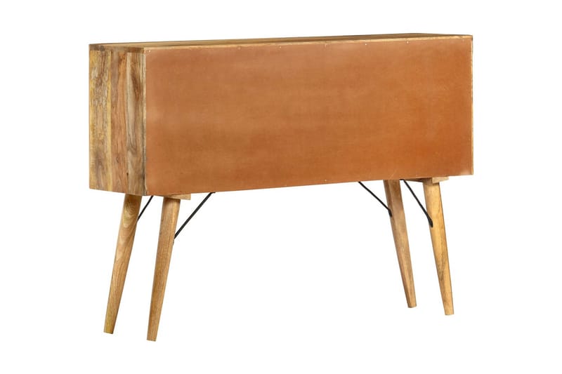 skænk 110 x 30 x 82 cm massivt mangotræ - Brun - Opbevaring - Opbevaringsmøbler - Skænke & sideboards