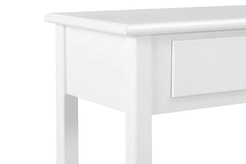 Skænk 110 X 35 X 80 Cm Mdf Hvid - Hvid - Opbevaring - Opbevaringsmøbler - Skænke & sideboards