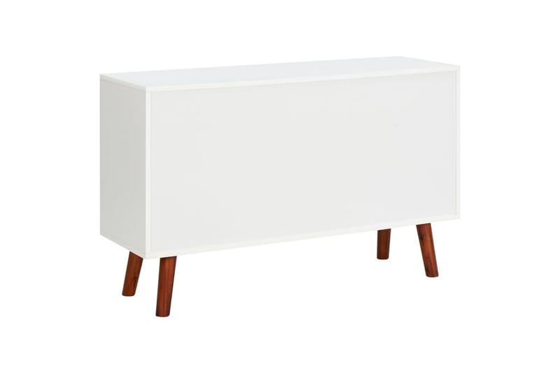 skænk 110x35x70 cm massivt akacietræ og MDF - Brun - Opbevaring - Opbevaringsmøbler - Skænke & sideboards