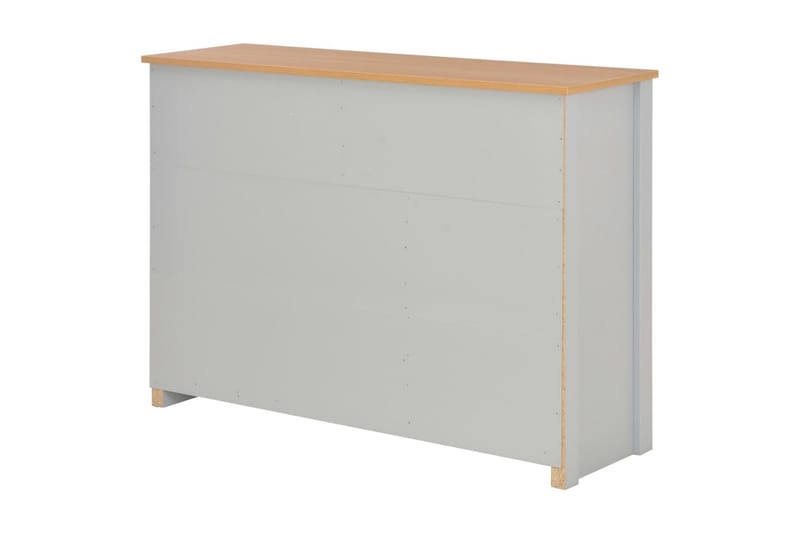 Skænk 112 X 35 X 81 Cm Grå - Grå - Opbevaring - Opbevaringsmøbler - Skænke & sideboards