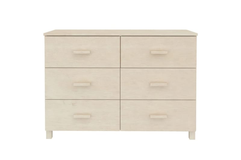 skænk 113x40x80 cm massivt fyrretræ gyldenbrun - Brun - Opbevaring - Opbevaringsmøbler - Skænke & sideboards