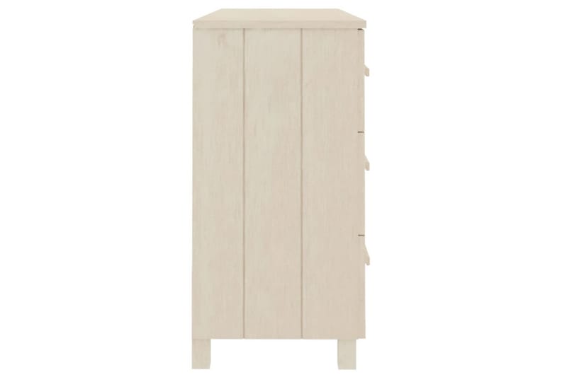 skænk 113x40x80 cm massivt fyrretræ gyldenbrun - Brun - Opbevaring - Opbevaringsmøbler - Skænke & sideboards