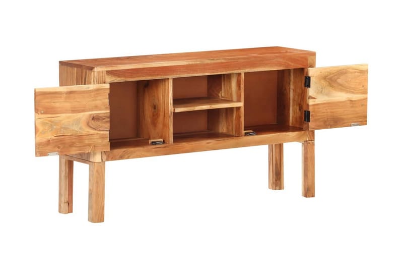 Skænk 116x30x66 cm massivt akacietræ - Brun - Opbevaring - Opbevaringsmøbler - Skænke & sideboards