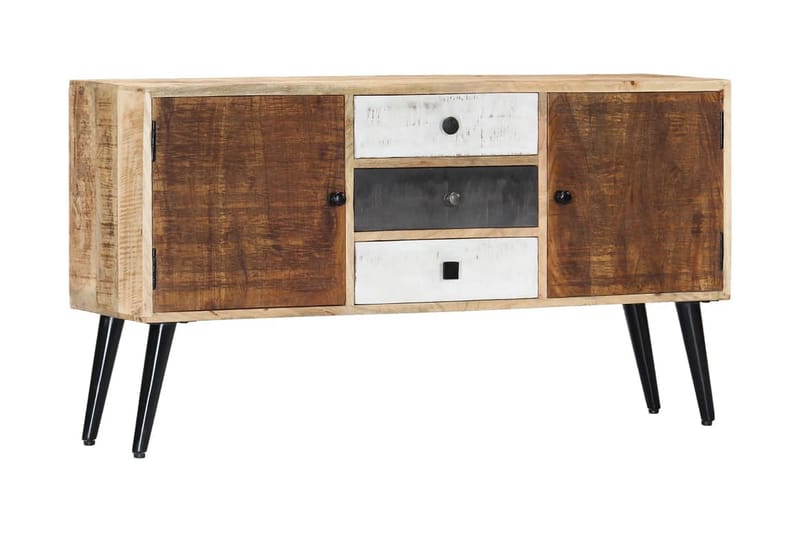 skænk 118 x 30 x 62 cm massivt mangotræ - Opbevaring - Opbevaringsmøbler - Skænke & sideboards